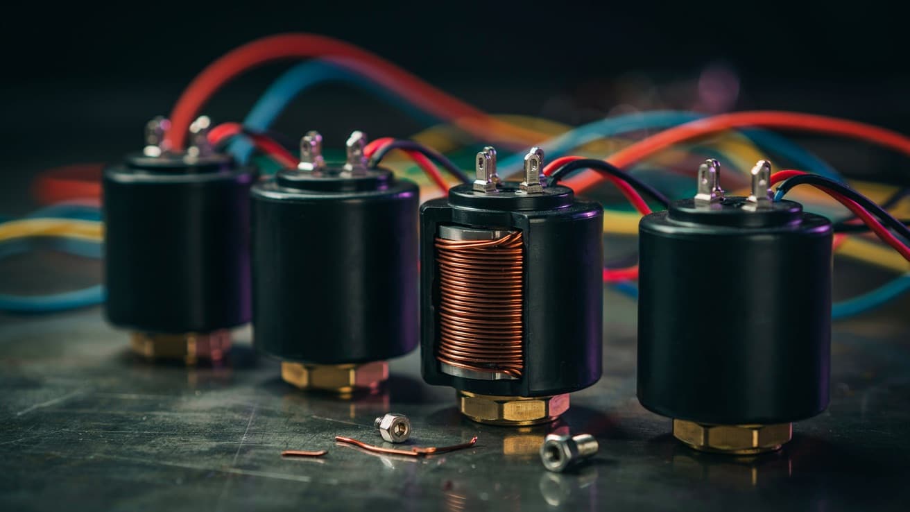 Bobina de válvula solenoide industrial